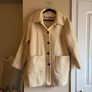 Vintage Wool Coat Made in Ireland